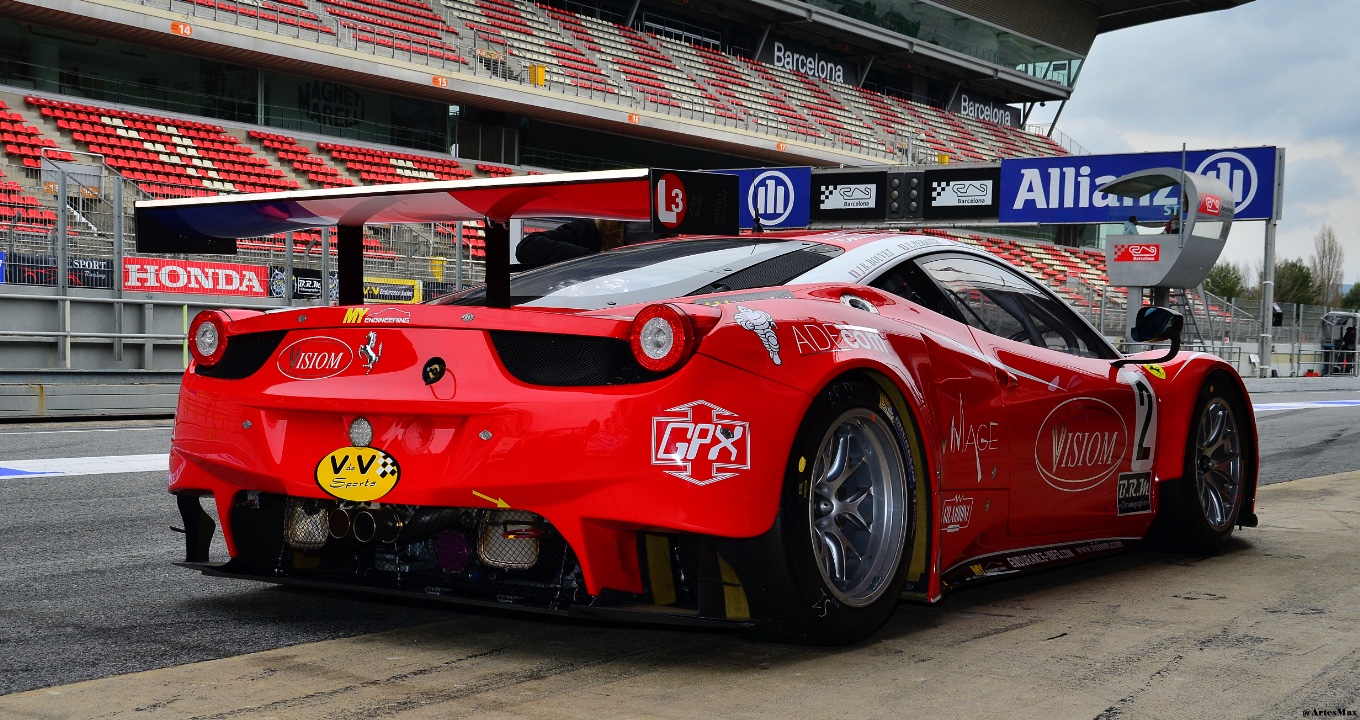 カレラEVOLUTIONフェラーリ458GT2Risi Competizone… CARRERA27511-1__93048.